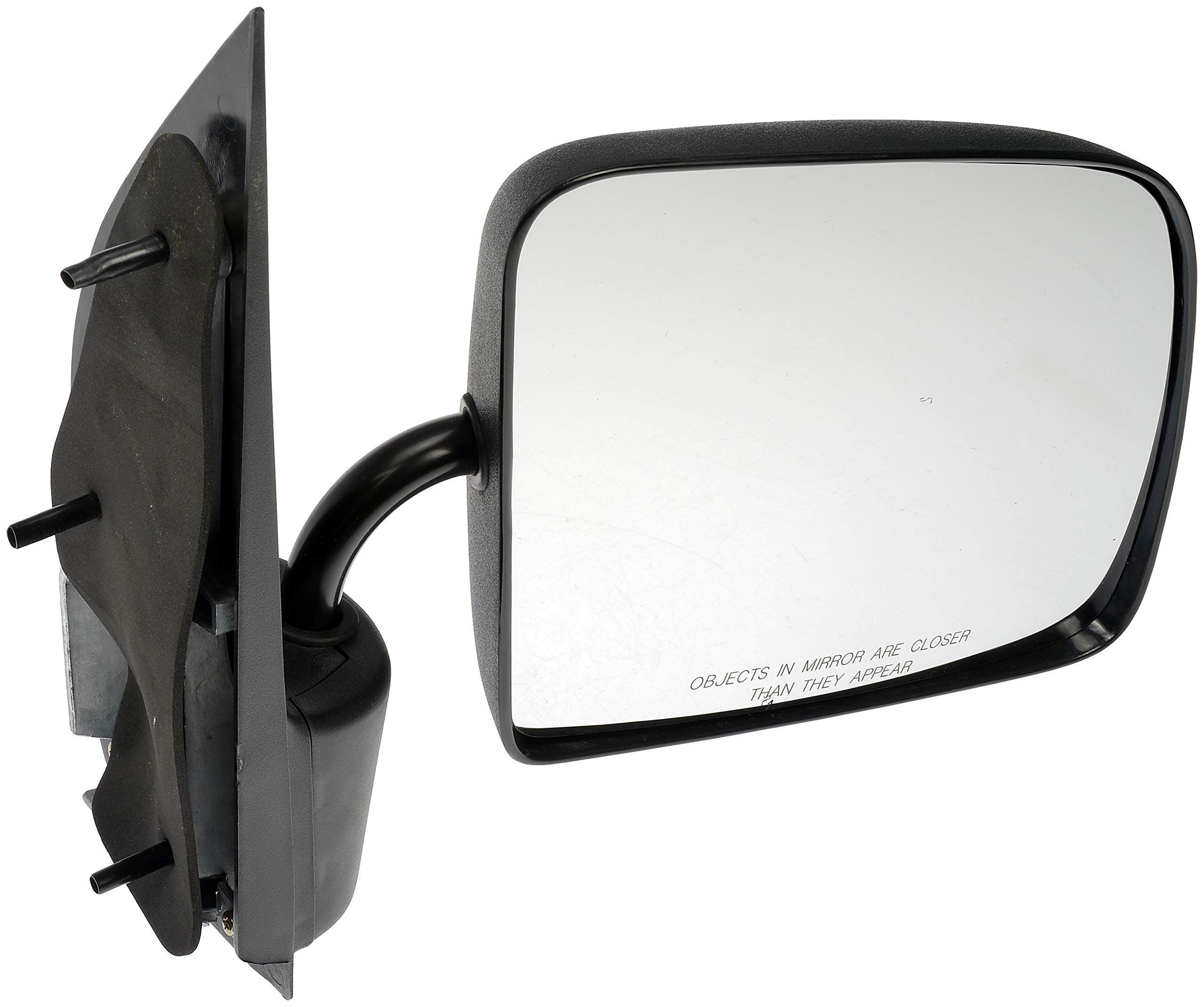 Dorman 955-005 Passenger Side Manual Door Mirror Compatible with Select Ford Models, Black
