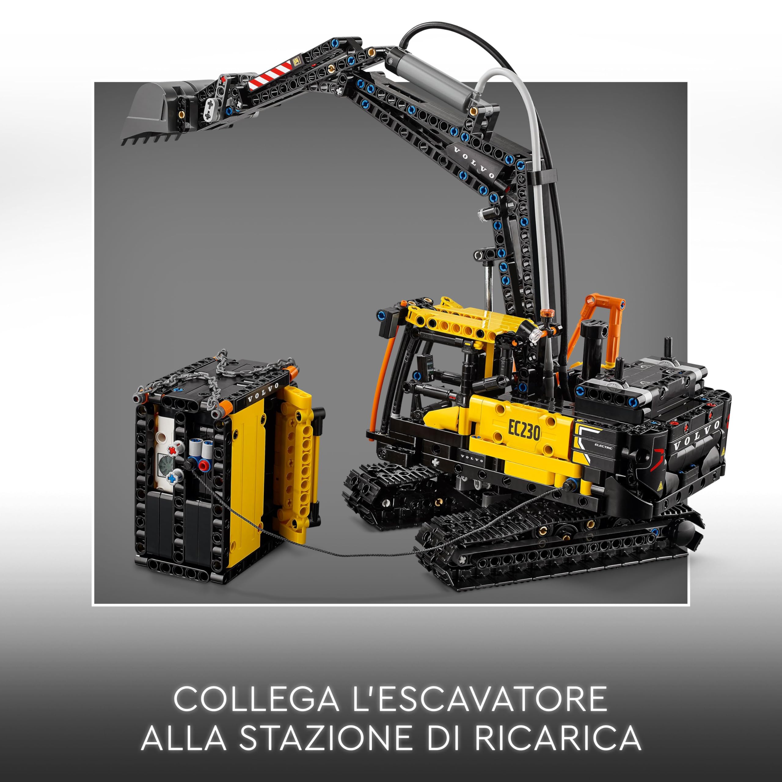 LEGO Technic Volvo FMX Truck & EC230 Electric Excavator Toy for 10 Plus Year Old Boys & Girls, Vehicle Building Set for Kids Who Love Heavy-Duty Construction Models, Birthday Gift Idea, 42175