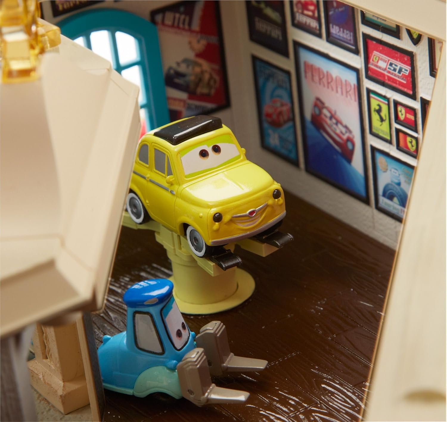 Disney Pixar Cars Precision Series Luigi's Casa Della Tires Playset : Toys & Games