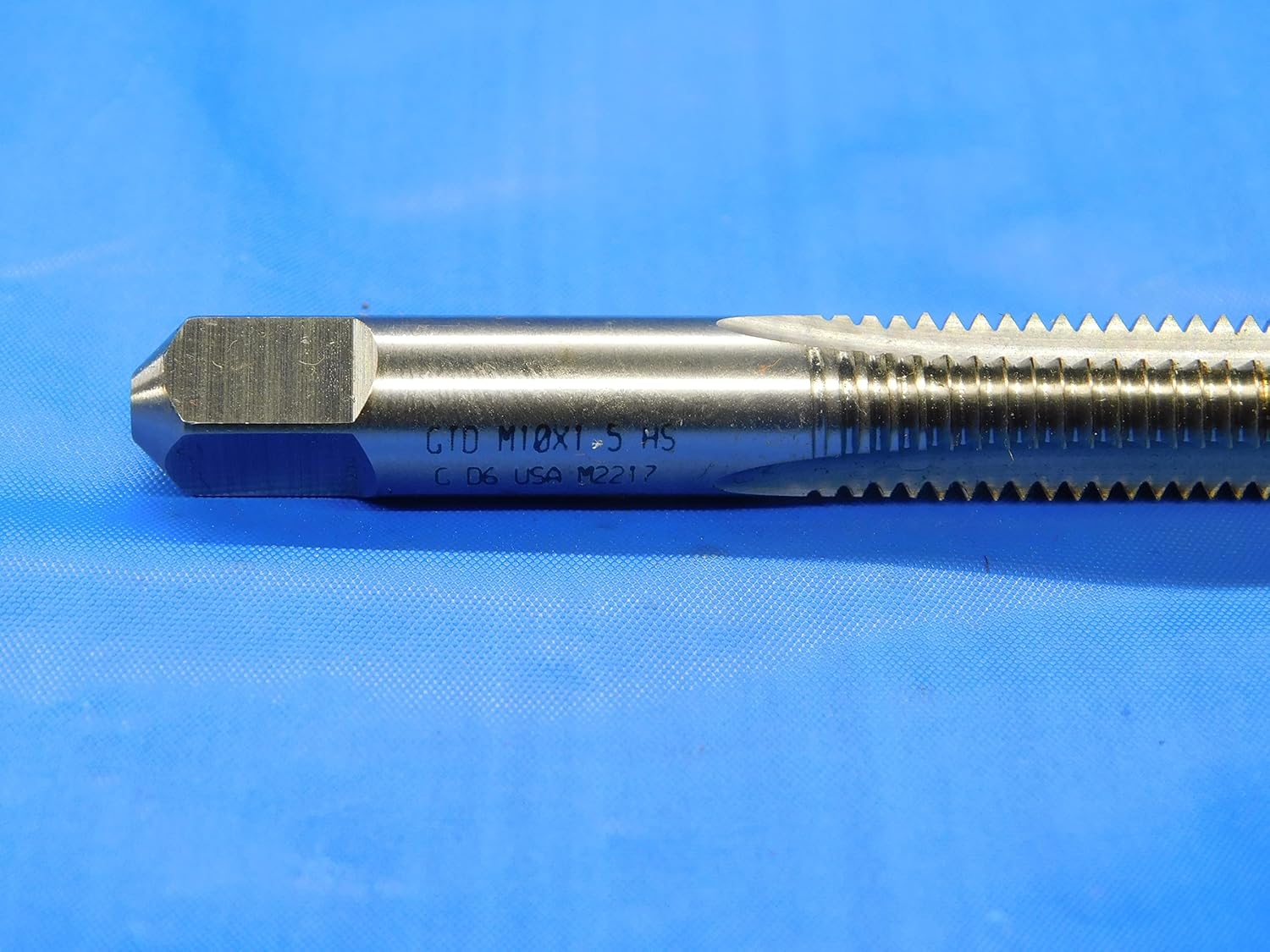 3PCS New GTD M10 X 1.5 5HS D6 HSS Spiral Point TAP 3 Straight Flute 10 USA Made - MB6575AR1