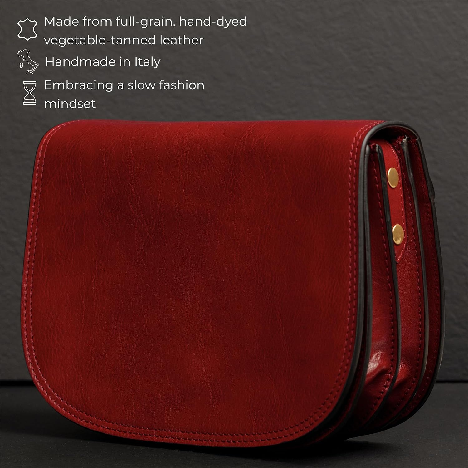 Time Resistance Leather Cross Body Bag for Women Shoulder Bag Messenger Purse Gift Box Included image 5
