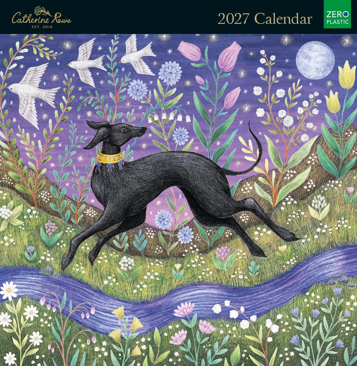 Museums & Galleries Catherine Rowe 2027 Calendar - Month to View Wall Calendar UK - 2027 Wall Planner and Personal Organiser for Home and Family