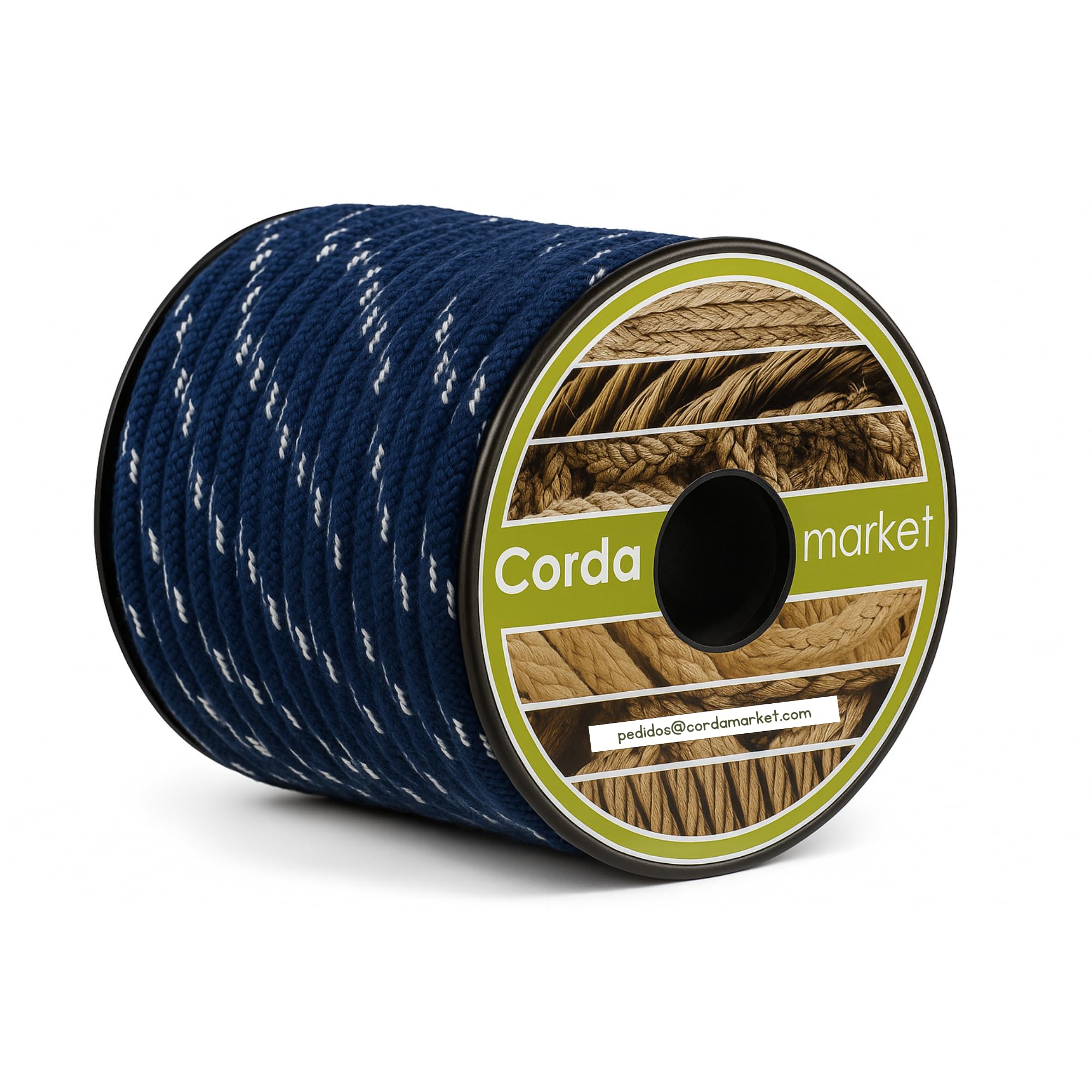 Cordamarket Skota Rope, Unisex Adult, unisex-adult, CDMKSAB080015, blue/white, 15
