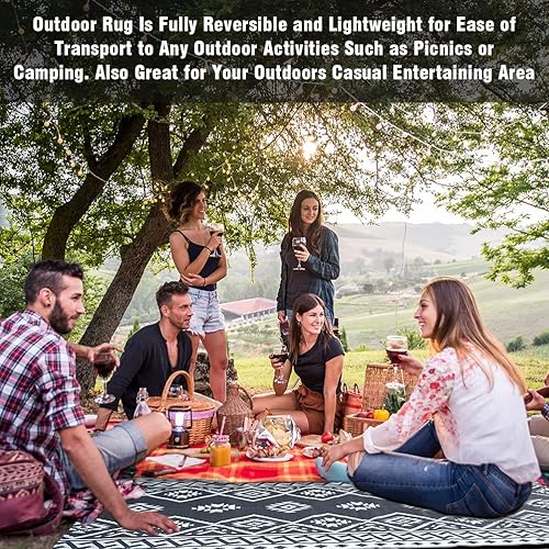 Miniatura 63 de Alfombras reversibles - Alfombra de paja de plástico, alfombra para exteriores, alfombra de área moderna, alfombra grande para exteriores, RV, Negro