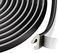 Vista 10 de Burlete de espuma para sellado de puerta para espacios pequeños, en forma de V, autoadhesivo, burlete para marco de puerta, aislamiento