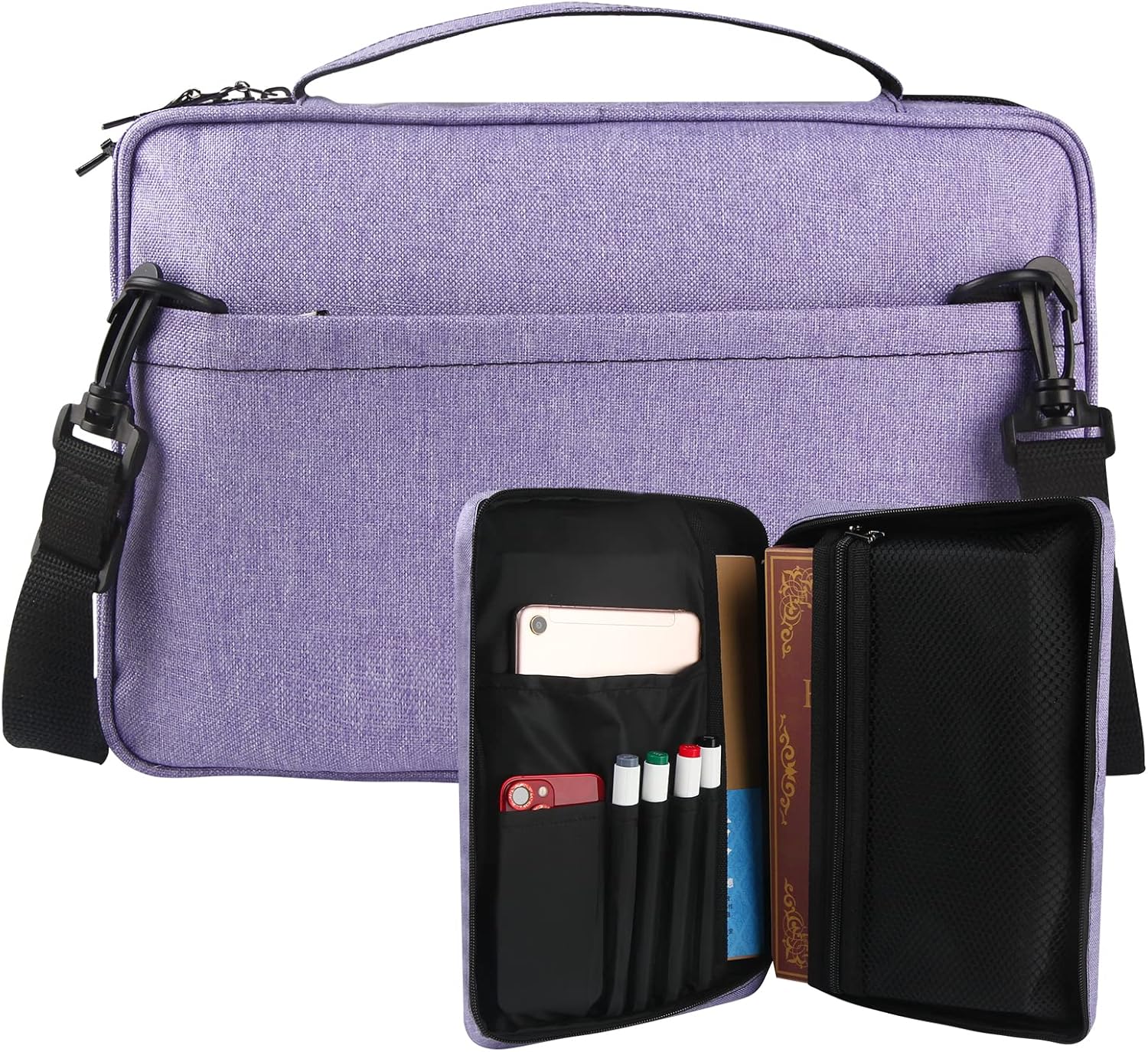 Bible Cover Bible Carrying Case 12"x8"x1.5" Bible Case