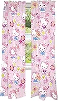 Vista 15 de Hello Kitty - Juego de cortinas y drapeados para ventana de habitación infantil, 82 pulgadas x 63 pulgadas, (Producto con licencia oficial) por