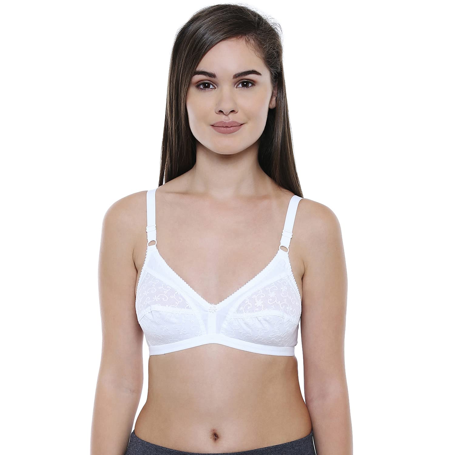 bodycare Women's Cotton Non Padded Wire Free Regular Bra-picture-23