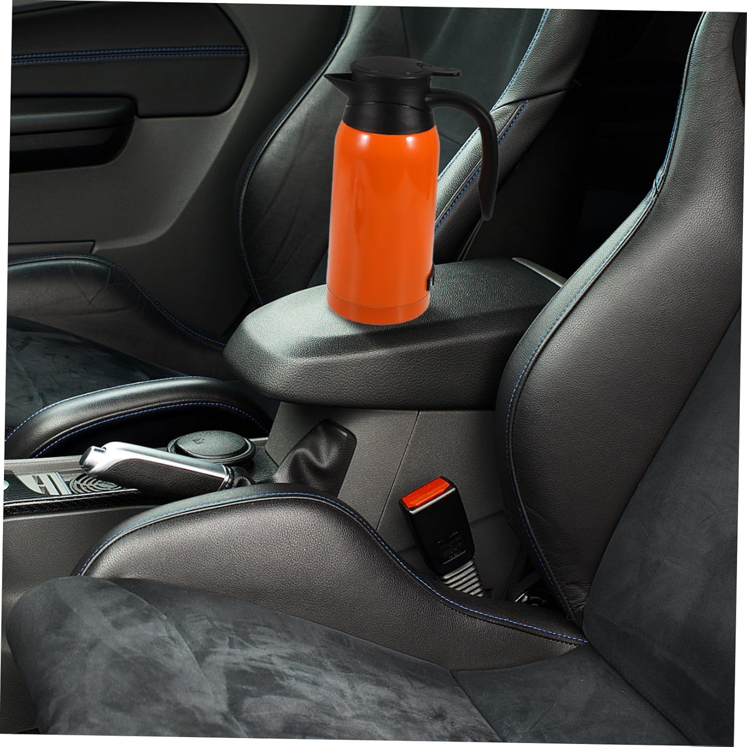 Portable Car Kettle Electric Heater for Travel Water Boiler Truck-compatible Design for Hot Beverages Efficient Heating Ample Capacity for Trips