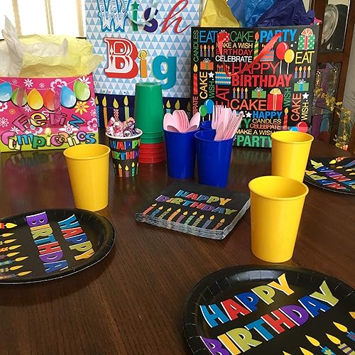 Miniatura 5 de Rolling Sands Vasos de plástico reutilizables de 12 onzas para niños, color rojo (juego de 18, fabricado en Estados Unidos, sin BPA) apto para