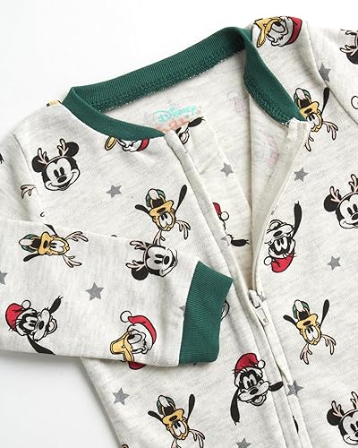 Miniatura 4 de Disney Juego de regalo de 7 piezas para bebés niños y niñas, diseño de Mickey Mouse, Winnie the Pooh y Minnie Mouse (talla 0-6M)