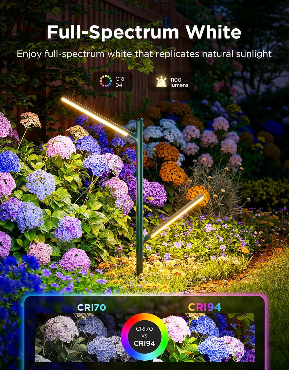 Govee Outdoor Ground Lights Bundle Outdoor Garden Lights, Waterproof for Outdoor Decorations, Landscape Lighting image 5