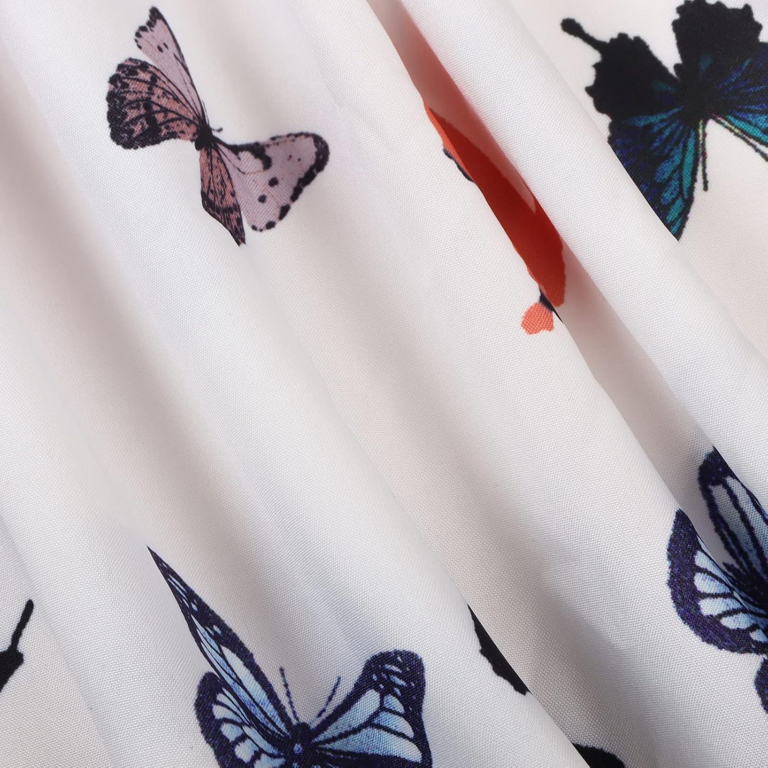 Mommy and Me Dress Summer Casual Boho Floral A-Line Ruffled Flowy Beach Hawaiian Vacation Maxi Dress - Image 6