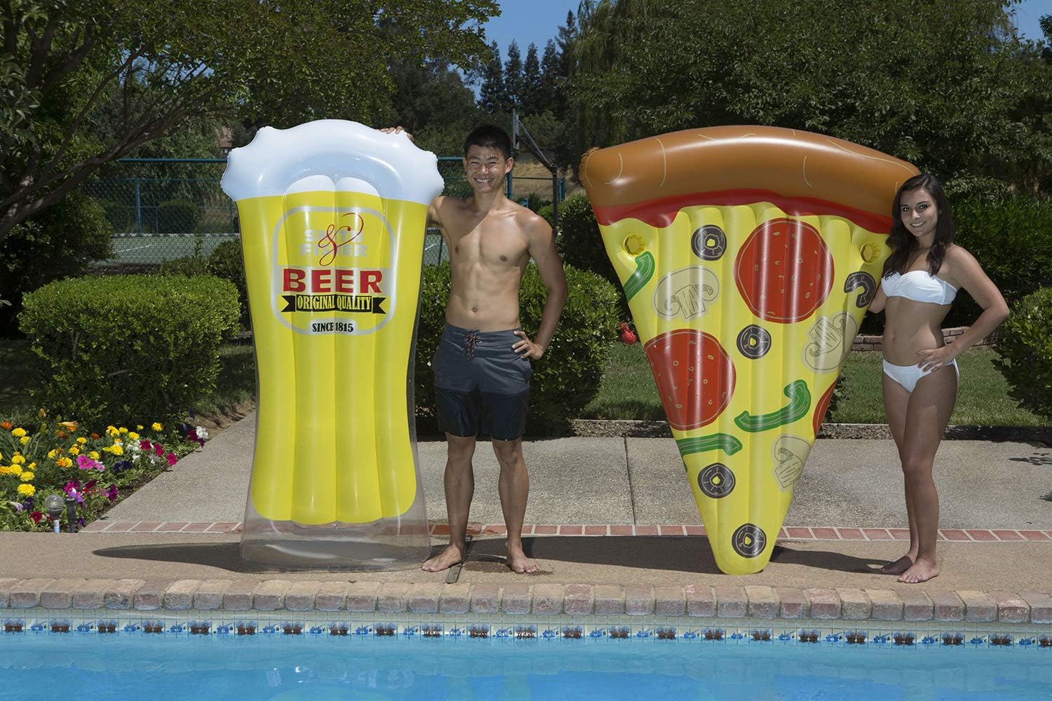 Poolmaster Inflatable Swimming Pool Mattress