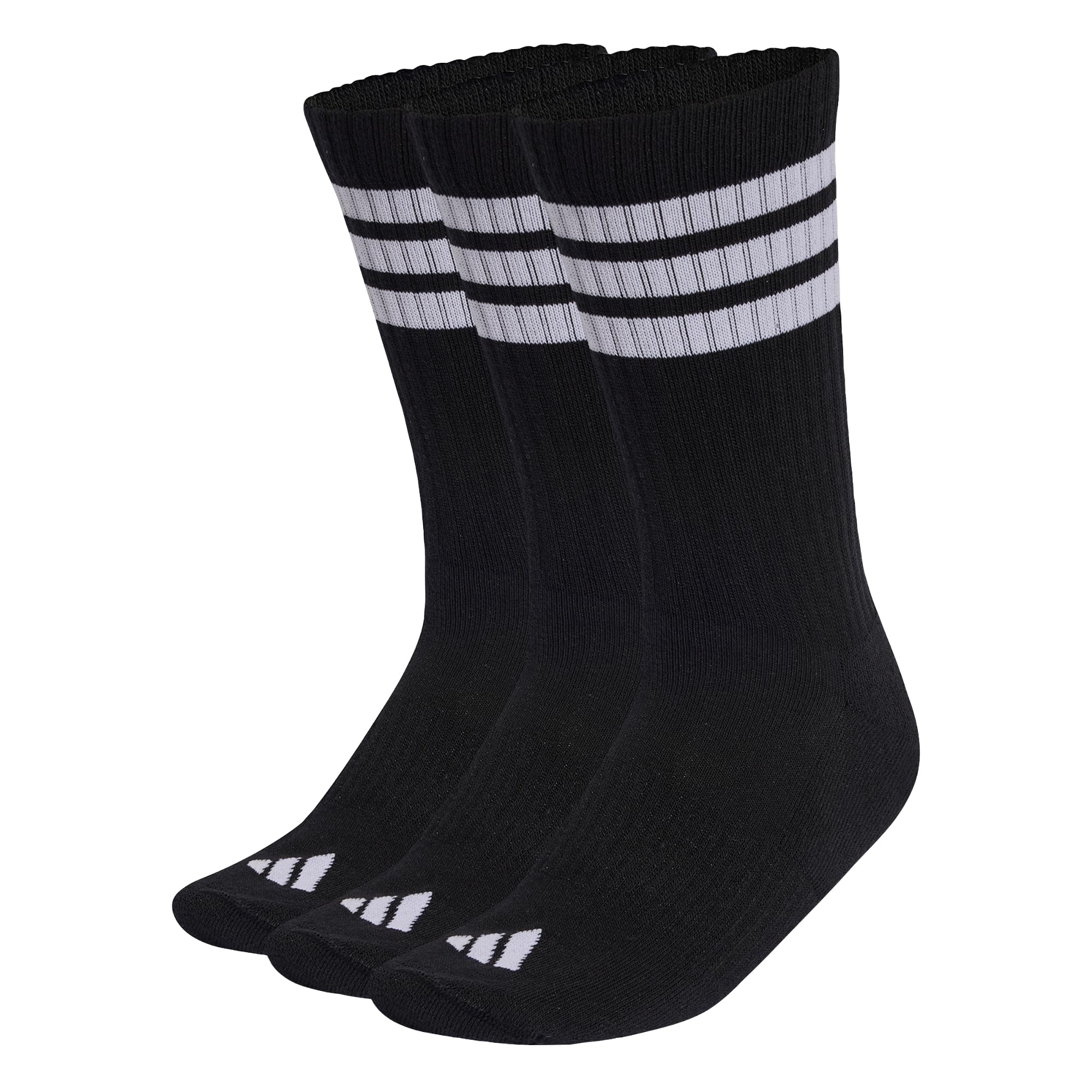 Adidas Noir Padded Socks 3-Stripes (X3)