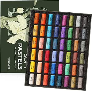 Oliepastelkrijt - 72 Kleuren - Zachte Pastelkleuren - Niet Giftig Voor Kunstenaars Studenten En Kinderen Ideaal Voor Schetsen Decoreren Schilderen