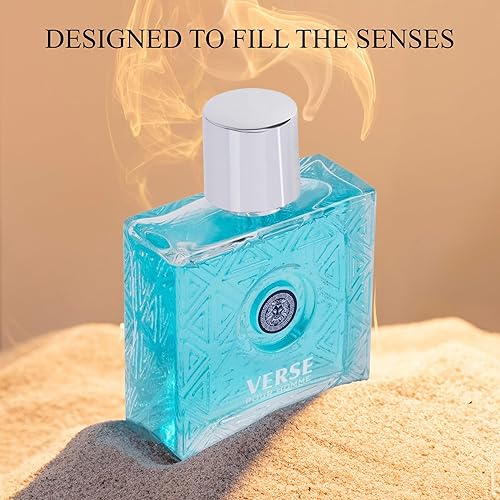 Miniatura 3 de NovoGlow Verse Pour Homme Eau De Parfum Spray para hombres de larga duración cítrico floral y masculino fragancia olor fresco todo el día, regalo