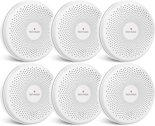 Miniatura 11 de Paquete de 3 Detectores de Alarma Combinados de Humo y Monóxido de Carbono, HATHEPHS Alarma Dual de Fuego y CO con Batería de 10 Años con Sensor