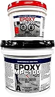 Master Protective Coatings MPC-100 Grey Epoxy Resin Coating - 100% Solids Self-Leveling for Floors & Countertops