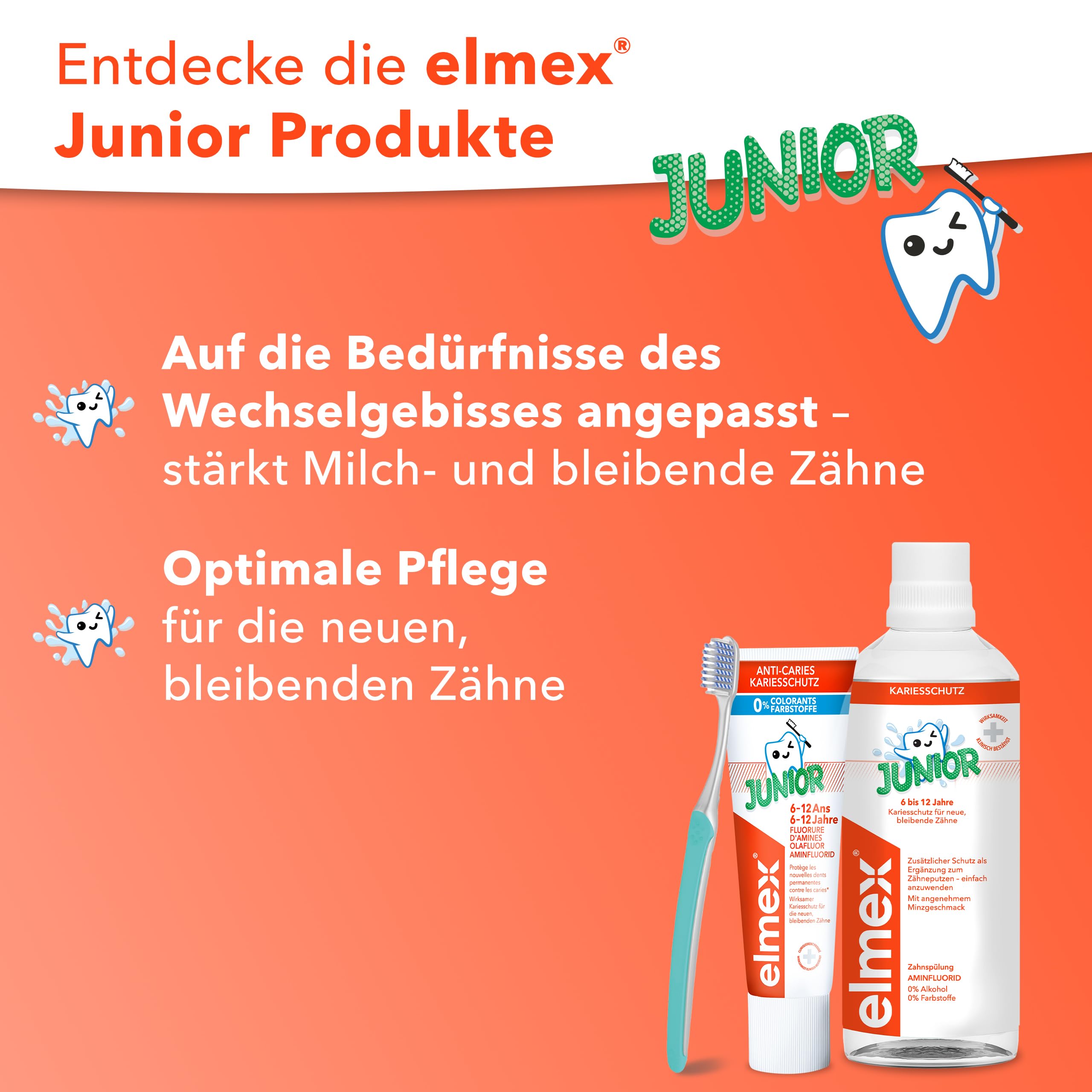 Elmex PL03281A Płyn Do Płukania Ust, 400 ml