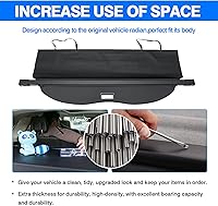 Vista 5 de Powerty Cubierta de Carga para Toyota Highlander 2014-2019 Accesorios, Cubierta de Maletero Retráctil Sombra Protectora de Maletero Cubierta
