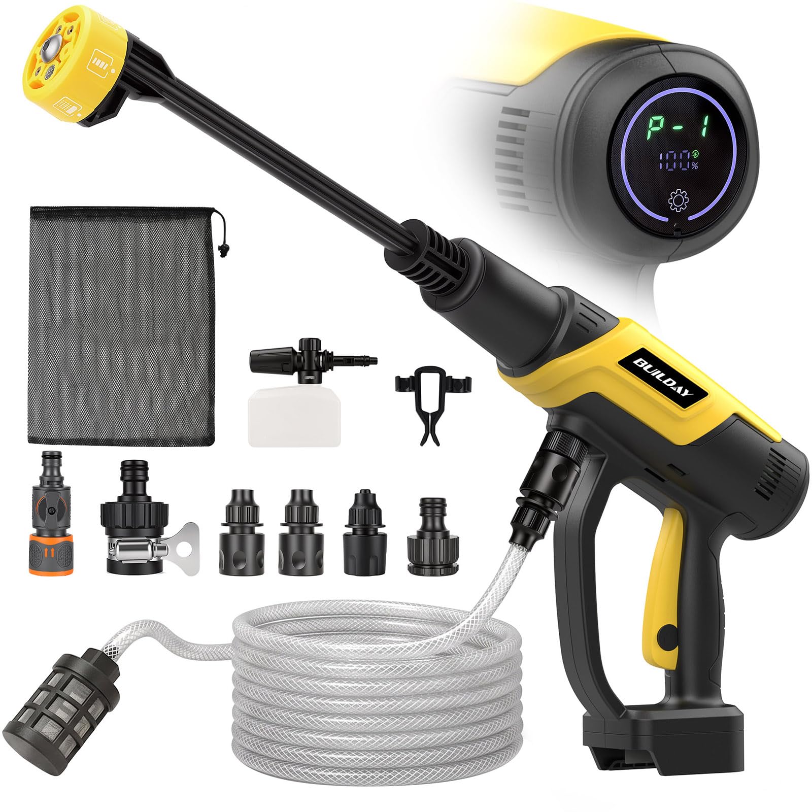 Photo 1 of Cordless Portable Cleaning Tool Compatible with Dewalt 20v Battery