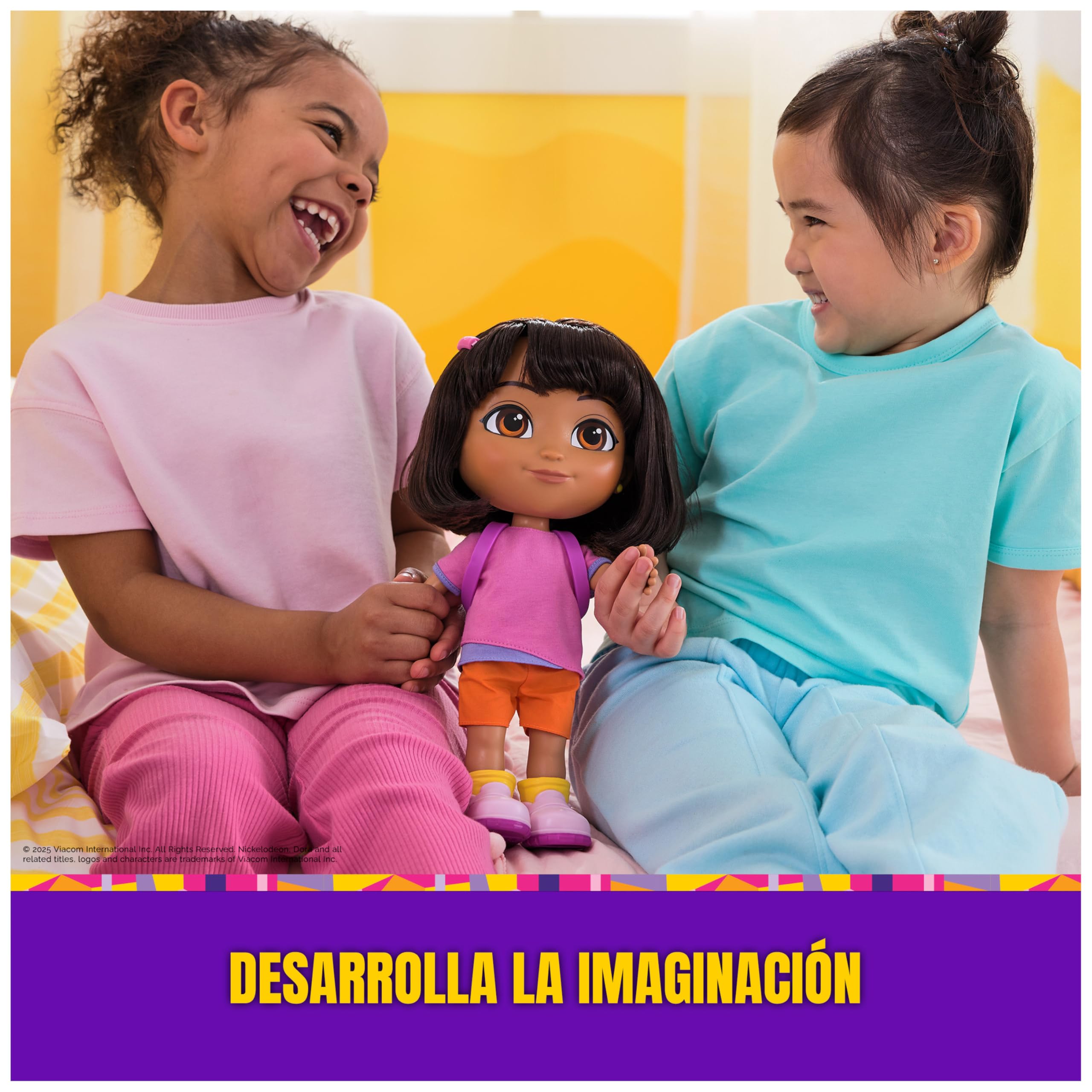 DORA LA EXPLORADORA - Muñeca Dora Canta y Explora: con Canciones, Efectos de Sonido y Frases Bilingües + Accesorios - 6073379 - Juguetes Niña 3 años + - Regalo Niña 3 años + - Juegos Infantiles