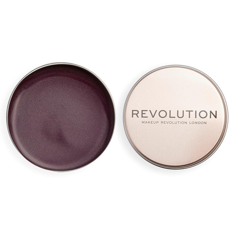 Revolution Beauty London Balm Glow Bálsamo Cremoso Multiuso Deep Plum, 31,9 g