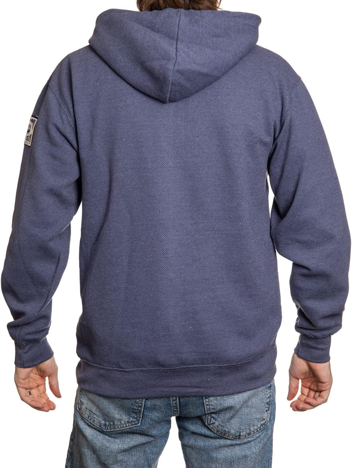 Calhoun NHL Surf & Skate Unisex Waffle Frayed Patch Pullover Hoodie – The Coastal Collection