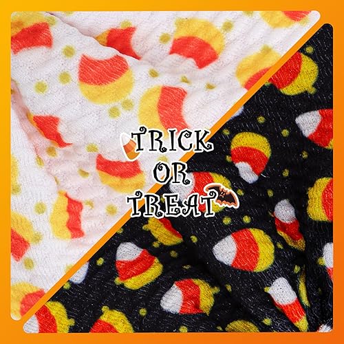 Miniatura 5 de YanJie Diademas de Halloween para bebés y niñas, diademas de pelo de calabaza con lazos, hechas a mano, dulces de Halloween, accesorios para el