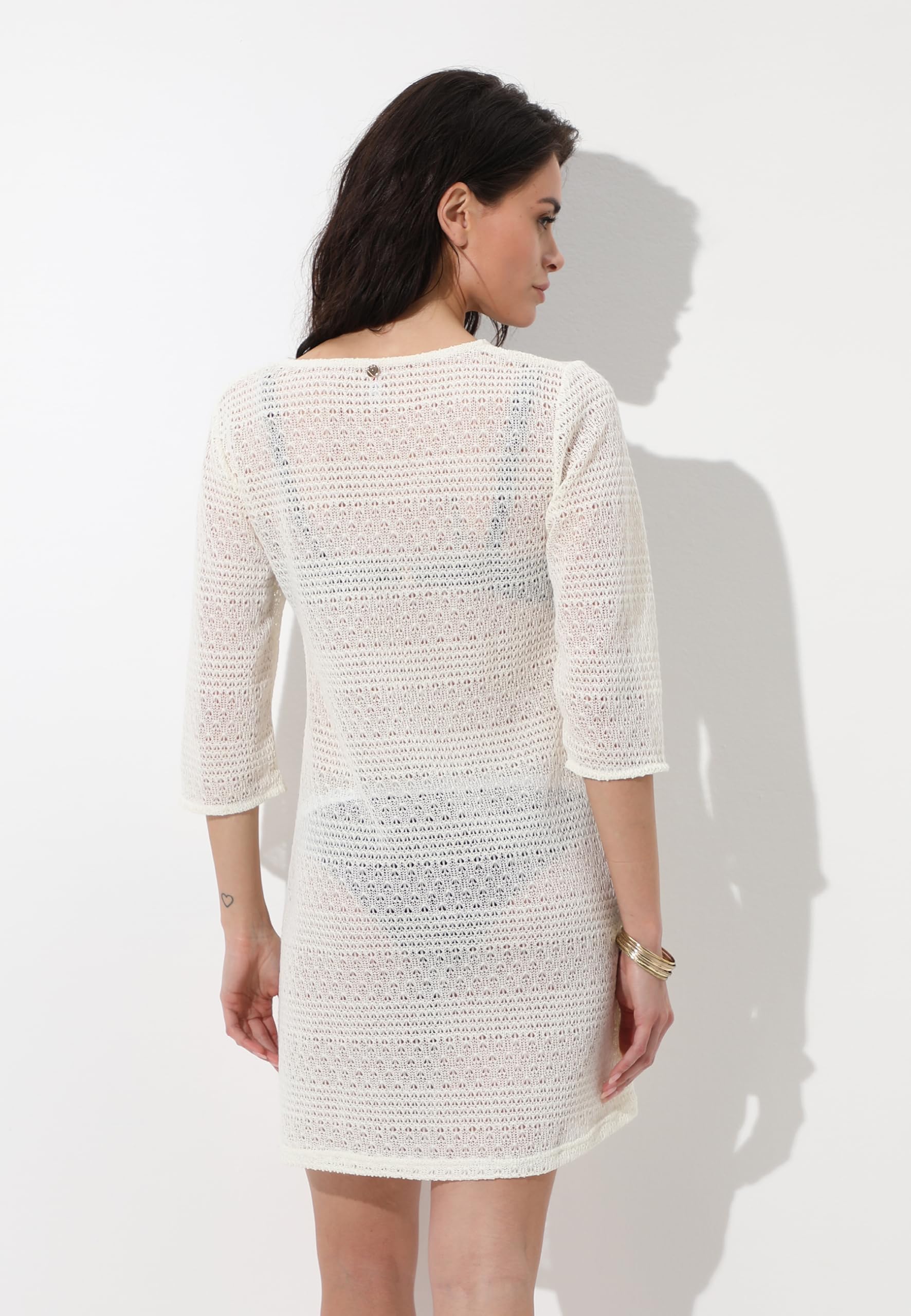 Lovable Copricostume in Crochet | Abitino Caftano in Pizzo | Vestito Spiaggia, Mare, Vacanza | Beachwear Donna