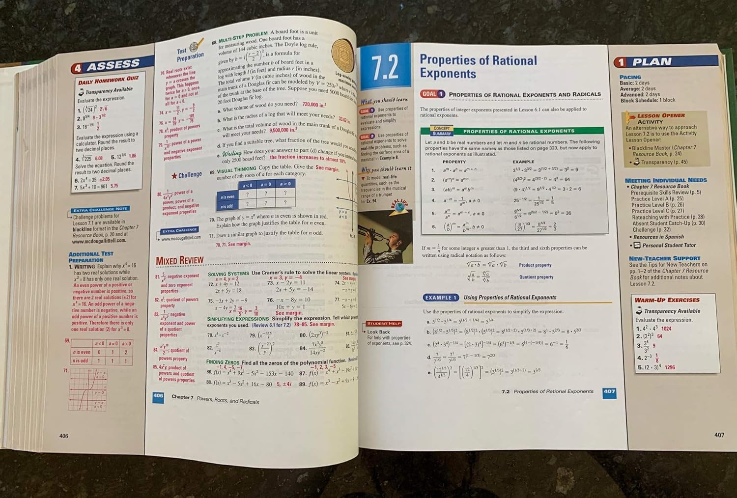 McDougal Littell Algebra 2: Applications, Equations, Graphs, Teacher's Edition      Hardcover – January 1, 2004