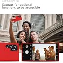 YATWIN Silicone Back Case for Samsung Galaxy S22 Ultra, Soft-Touch Phone Back Cover for Samsung Galaxy S22 Ultra - Red gallery image