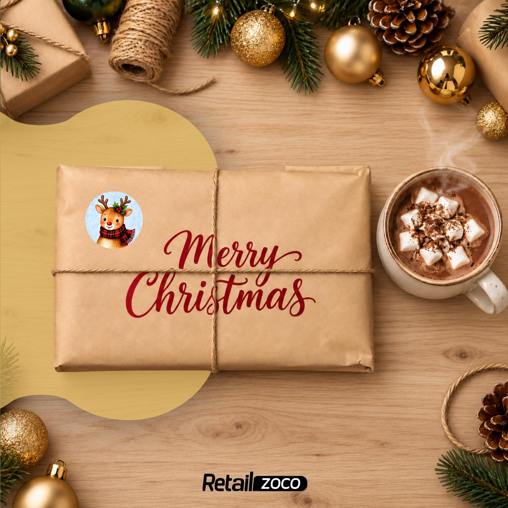 Pegatinas de Decoración Navidad para Niños, Christmas stickers, 3 Unidades - imagen 3