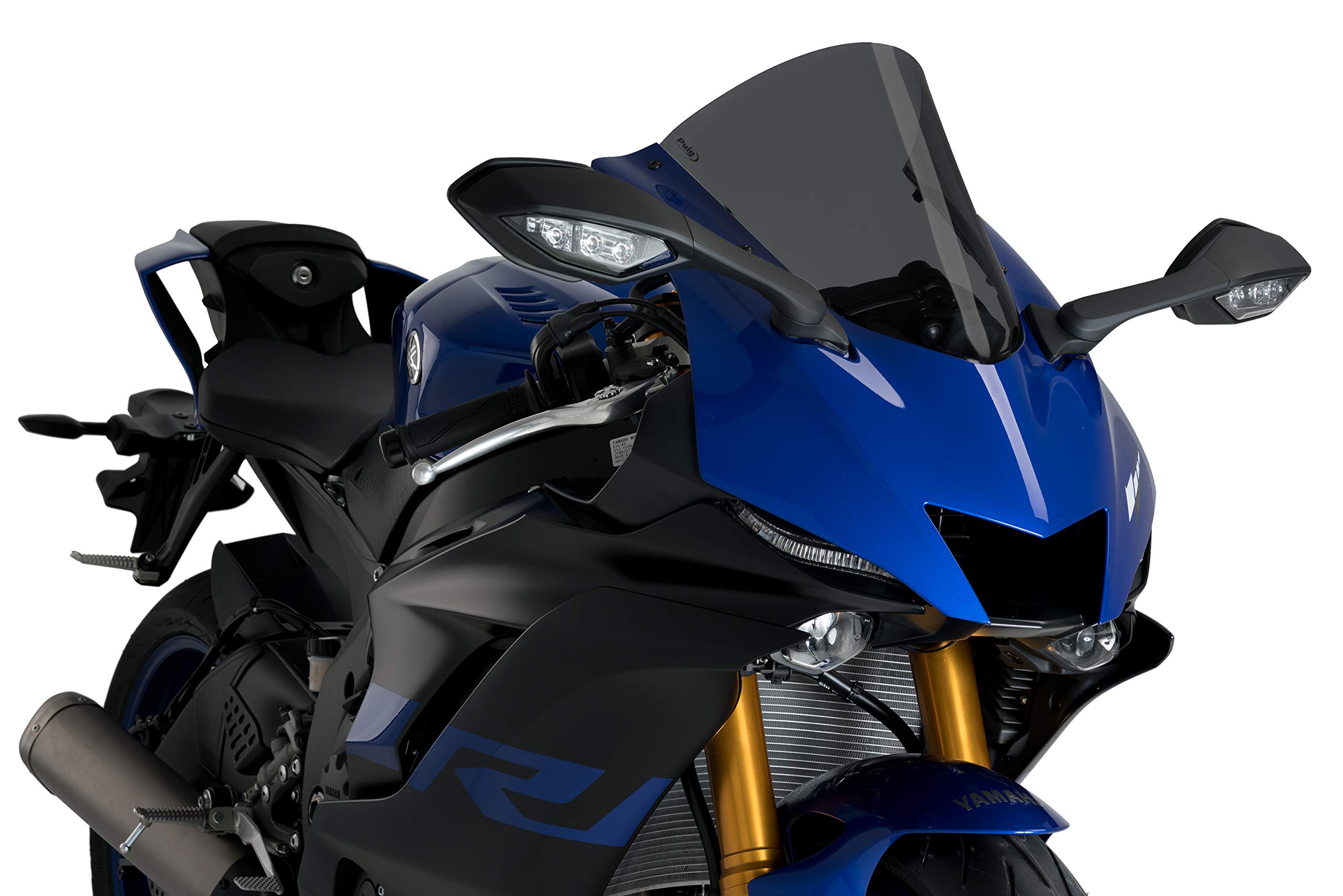 Puig Dark Smoke R-Racer Screen Yamaha YZF R6 Race 2022-2025
