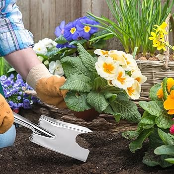 Garden Trowel Small Garden Spade, Aluminum Alloy Hand Shovel For Gardening, Garden Tool Gardening Gifts For Women Men Planting, Transplanting, Weeding, Digging