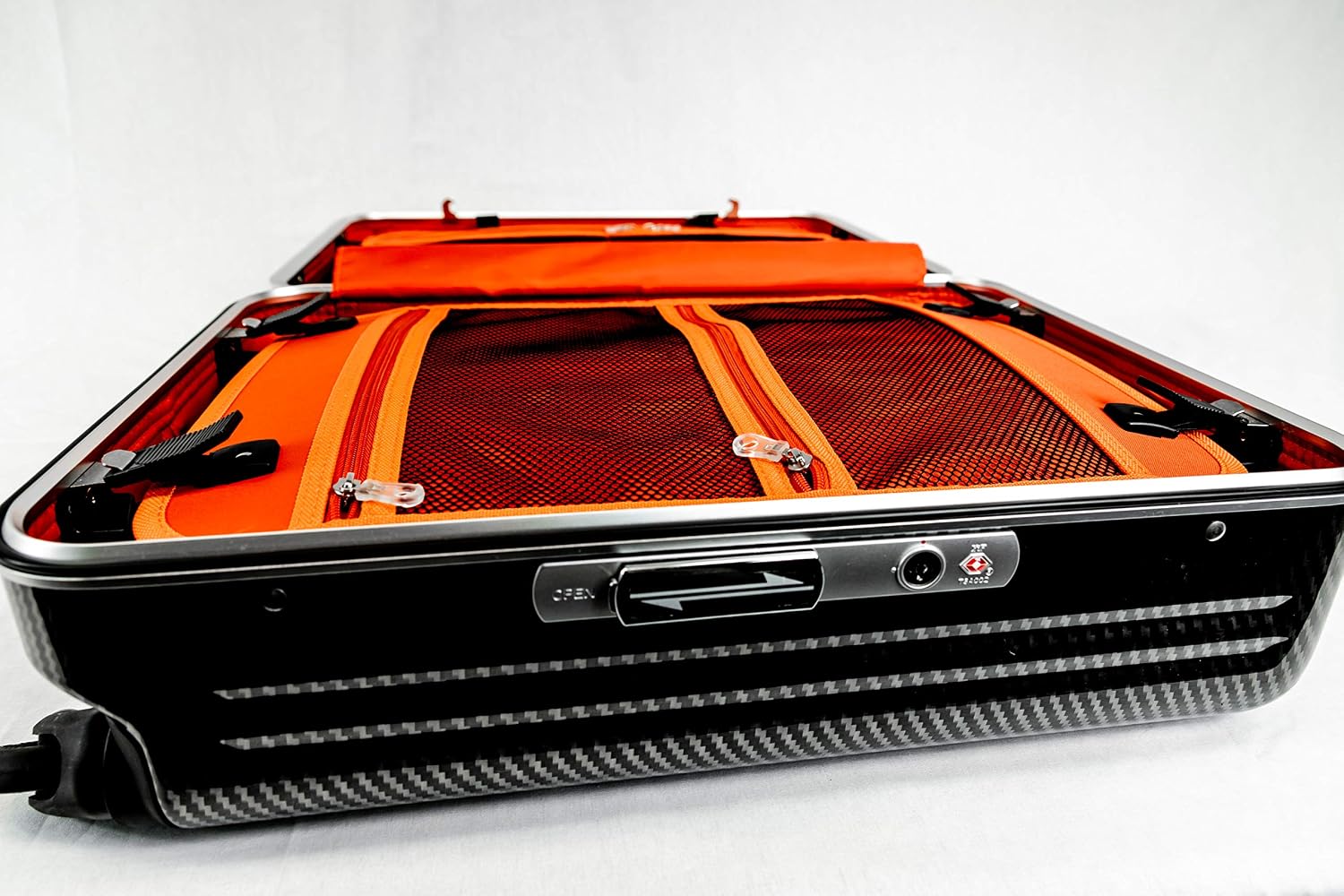 X1 Carbon Carry-On 21" Spinner 100% PC TSA Approved Front Loading Zipperless