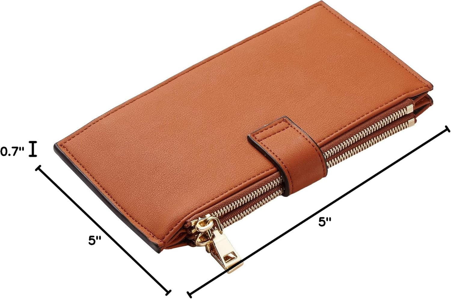 Travelambo Leather Wallets for Women Slim RFID Blocking Bifold Credit Card Holder Wallet - Image 10