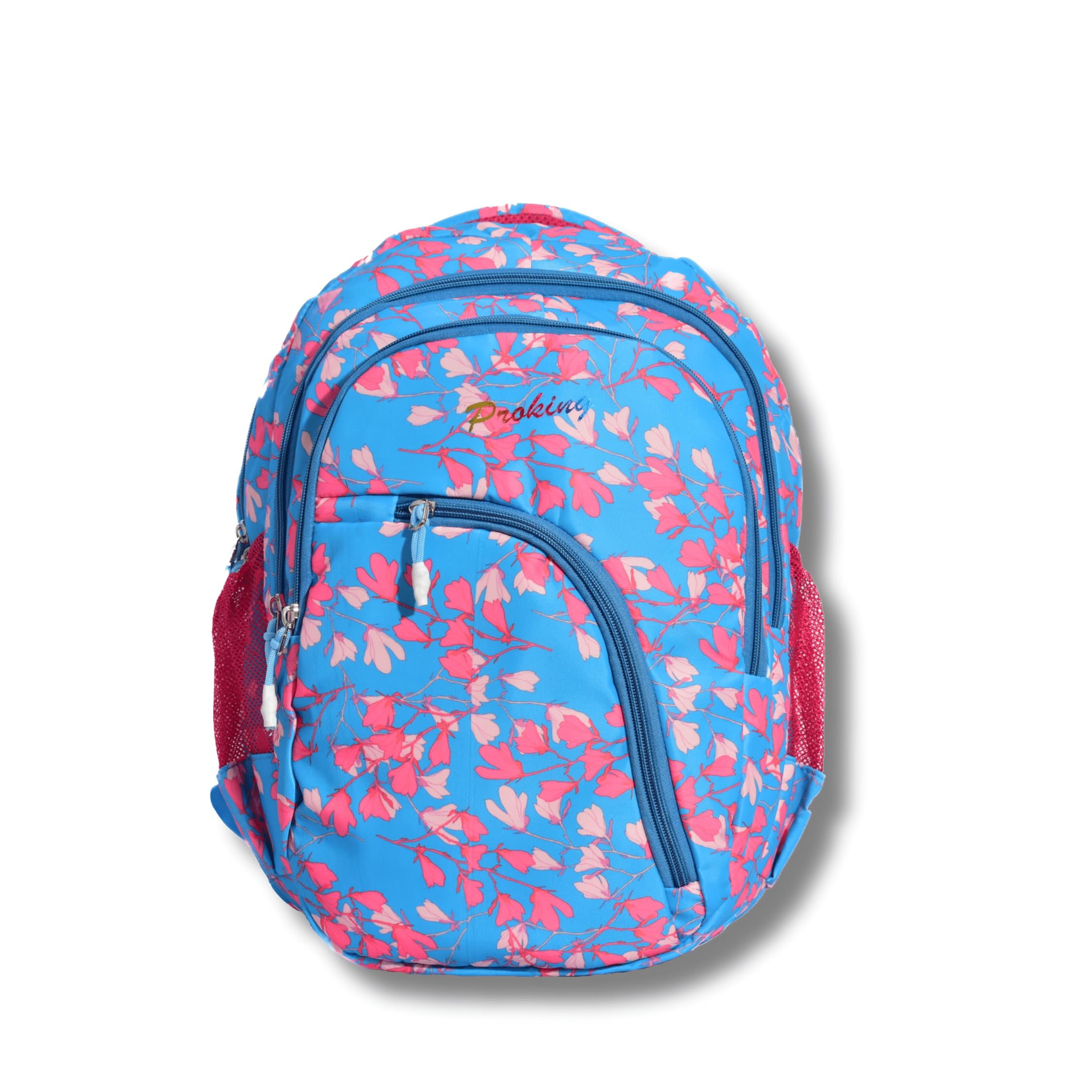 Vibrant Kids Backpack- Water-Resistant Patterned- Ideal for School.