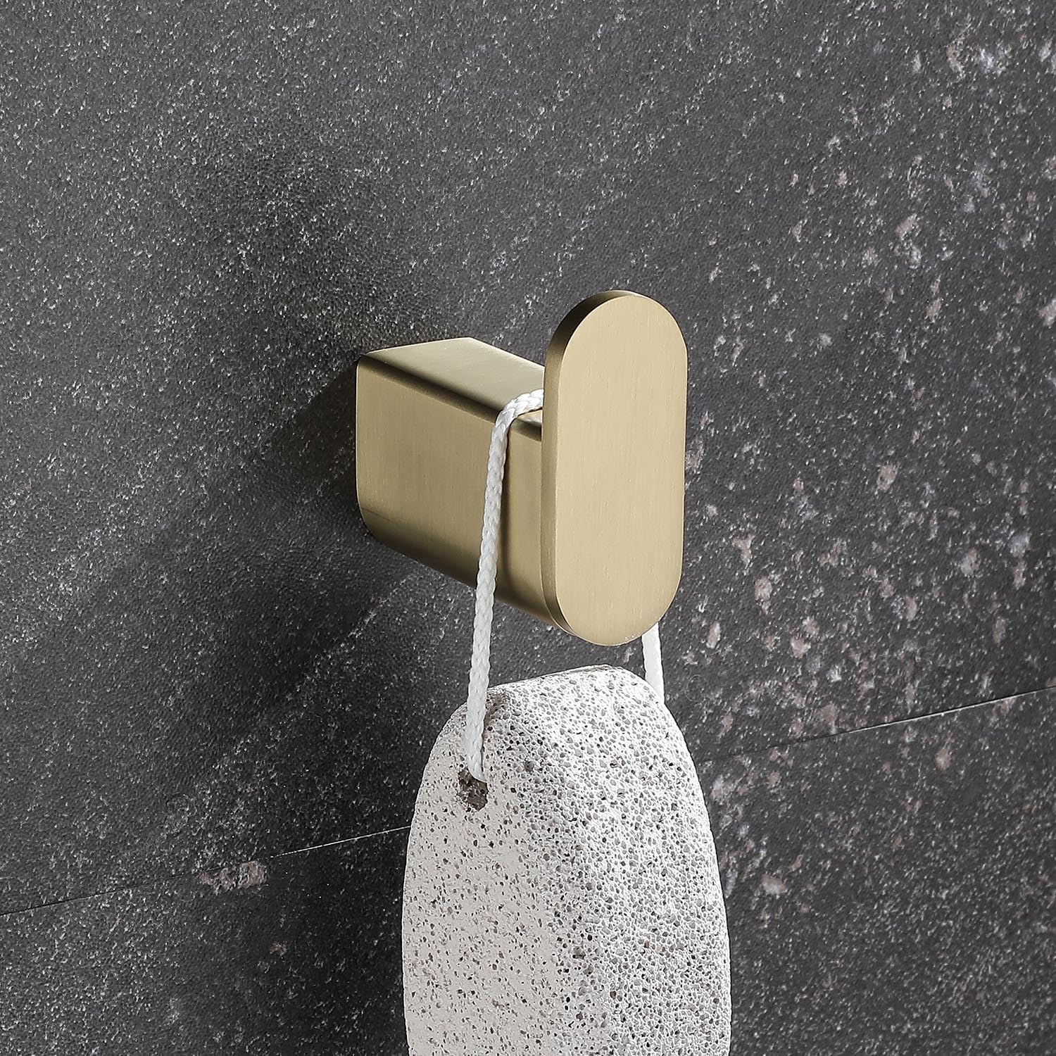 5-Piece Brushed Gold Stainless Steel Bathroom Hardware Set for Bathroom, Toilet, Kitchen