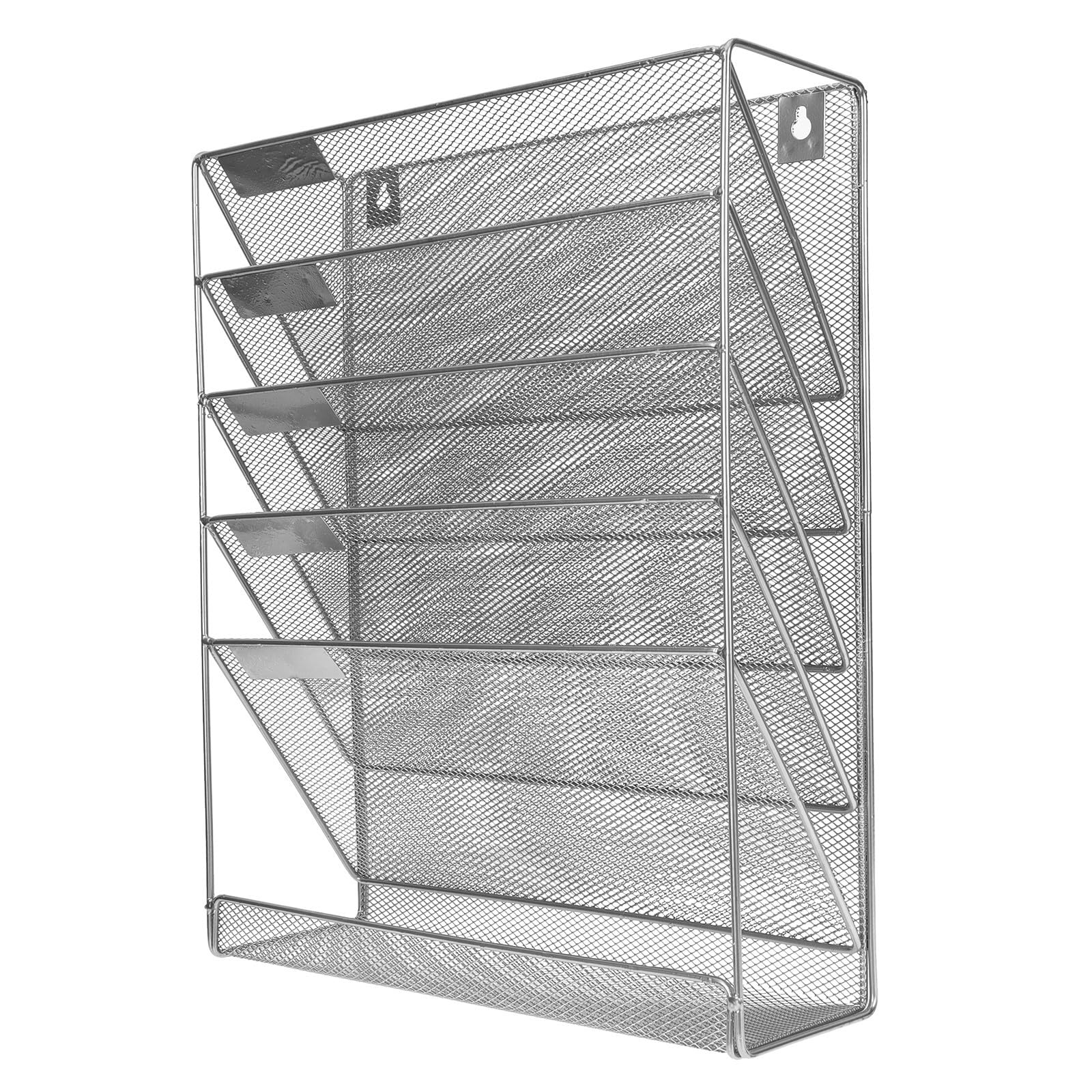 Portadocumenti da Parete in Metallo, Organizer File Multi Livello