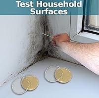 Vista 3 de Placas de agar con extracto de malta – Evviva Sciences – Ideal para hongos, mohos, hongos – 10 placas de Petri MEA prevertidas – También ideal