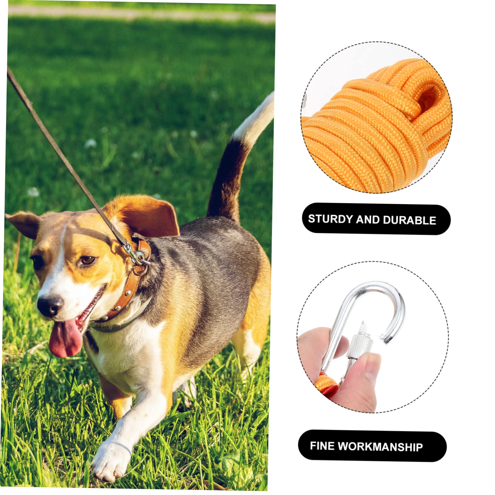 YARNOW Cable para Perros De Camping Equipo para Acampar Perros Cable De Sujeción para Mascotas Al Aire Accesorio para Correas De