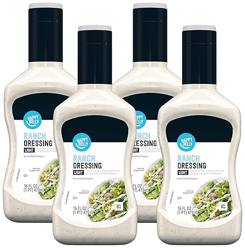 Vista 6 de Marca Yaxa – Happy Belly Light Ranch apósito de 16 fl oz