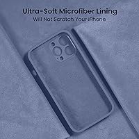 Vista 838 de FireNova Designed for iPhone 13 Pro Max Case, Silicone [Camera Protection] Phone Case with [2 Screen Protectors], Soft Anti-Scratch Microfiber Deep