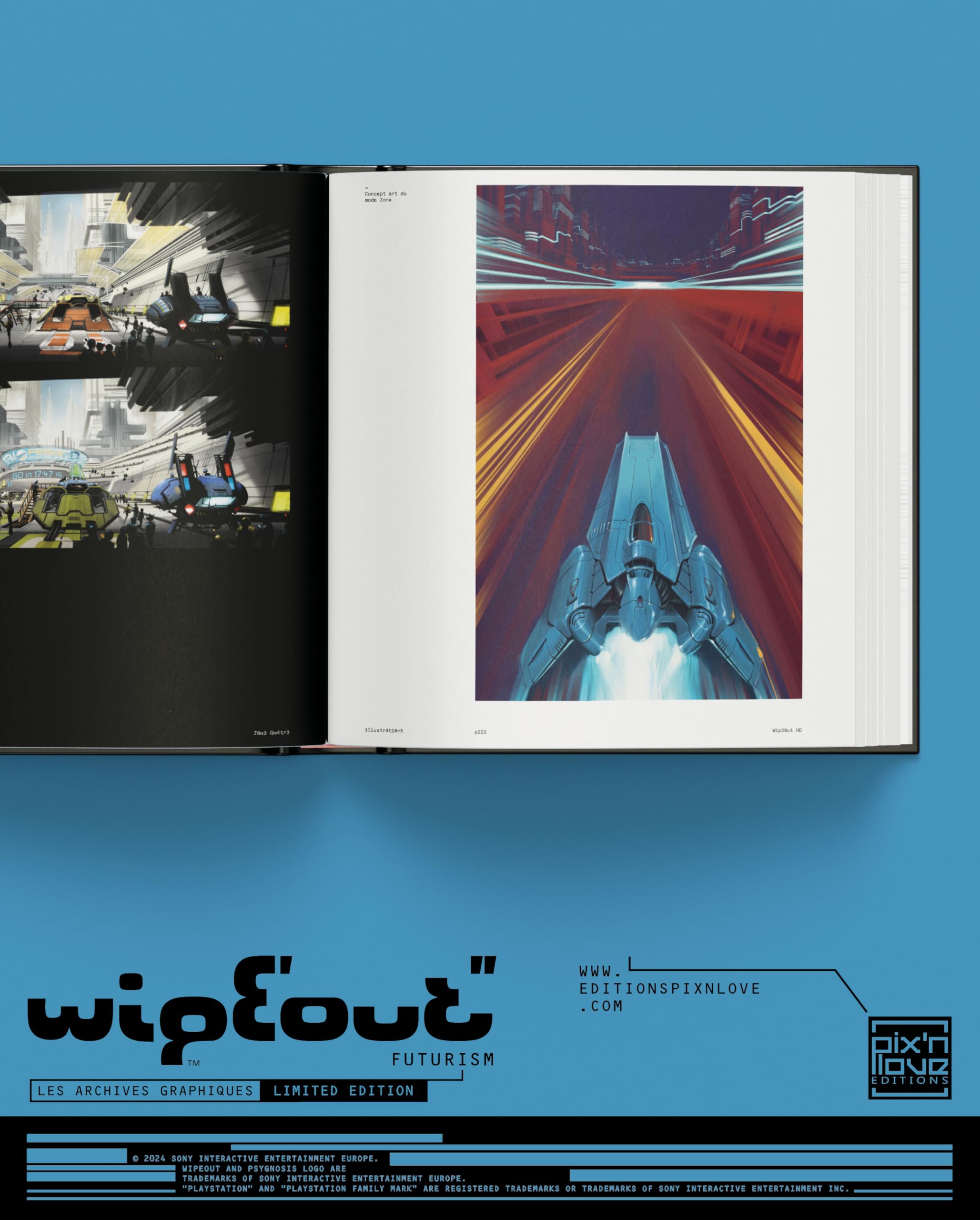 WipEout Futurism : Les Archives Graphiques