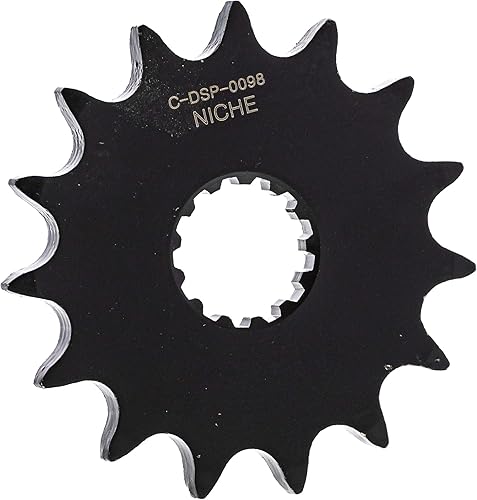 Miniatura 5 de NICHE Piñón de accionamiento delantero de 520 pasos y 15 dientes para Suzuki SV650 SFV650 Kawasaki Ninja 650 650R Versys Vulcan Z650