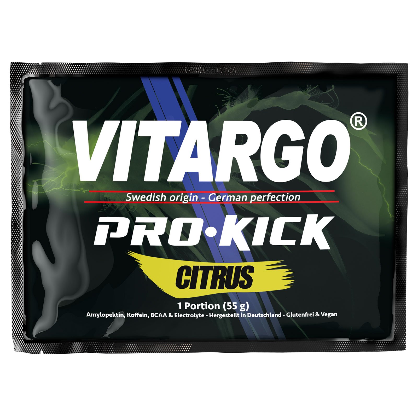 Vitargo PRO-KICK Box Citrus (990 g/18 Einzeltüten a 55g)