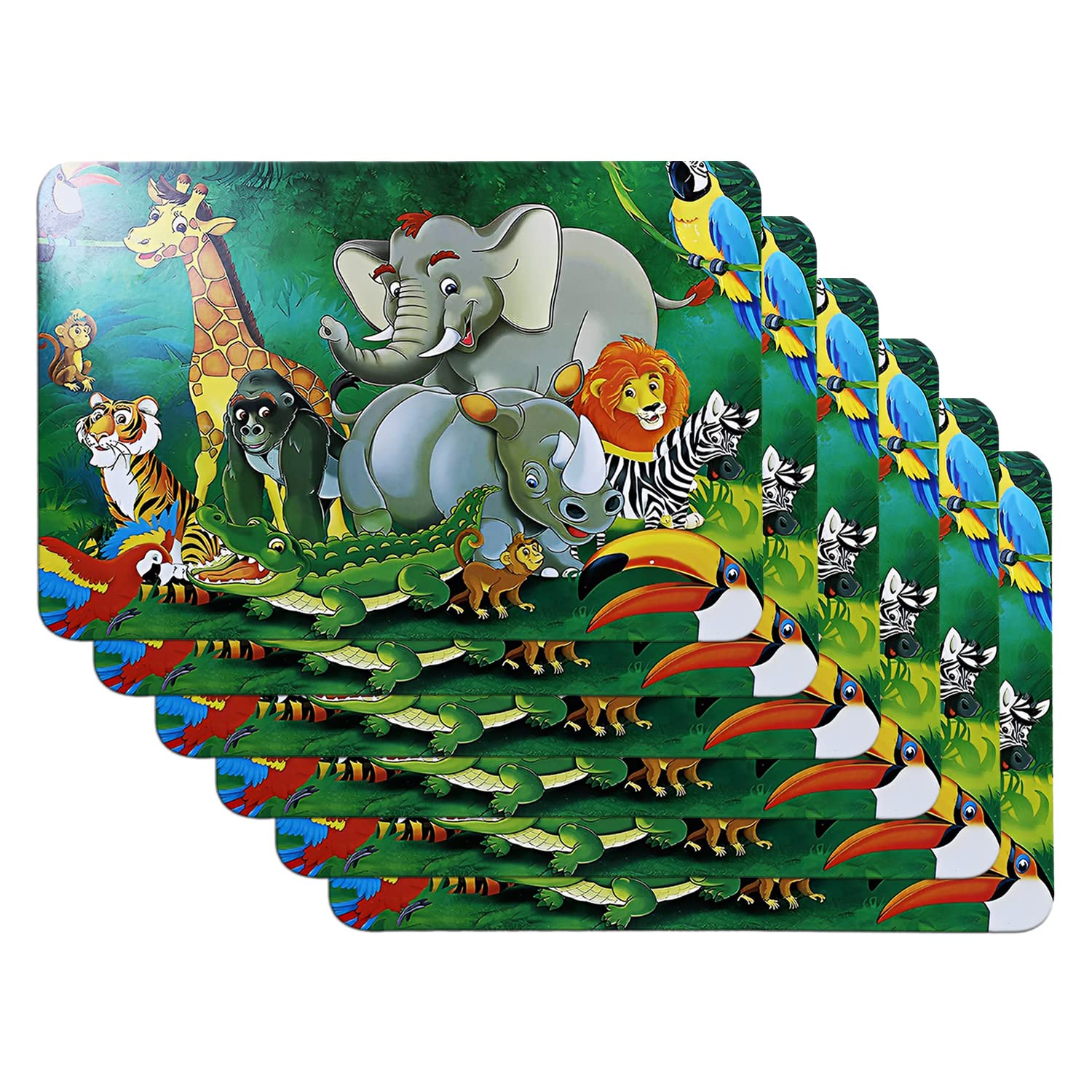 Kuber Industries Fridge Mats - Floral Design -11