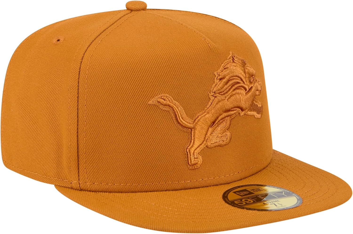 New Era Men's Light Beige NFL Color Pack A-Frame 59FIFTY Fitted Hat